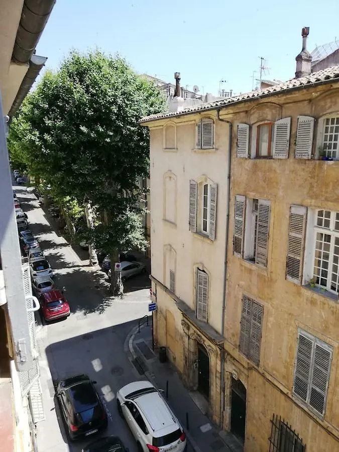 Apartament Studio Ensoleille, Typique Centre Historique, Wifi Aix-en-Provence Francja