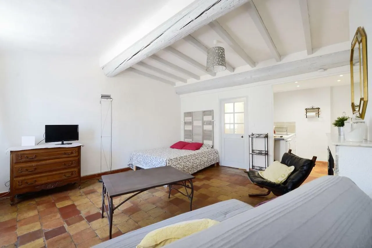 Apartament Studio Ensoleille, Typique Centre Historique, Wifi Aix-en-Provence Francja